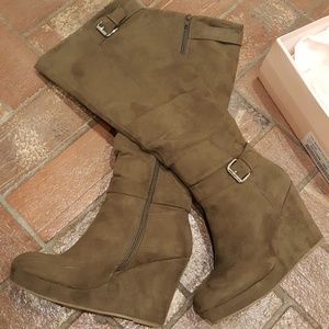 Justfab heeled Kulani boots